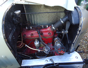 1924 Bullnose Morris Engine
