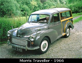 Classic Morris Traveller, 1966